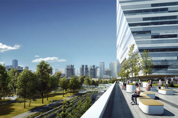 【上海圖書館東館】空調<a href='http://m.chinazcst.com' target='_blank'><u>減震器</u></a>